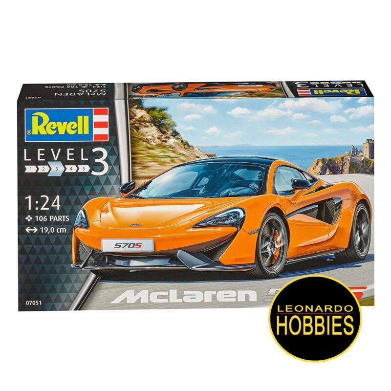 McLaren 570s Escala 1/24 Revell 07051