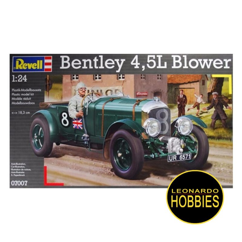 Bentley 4,5L Blower Escala 1/24 Revell 07007