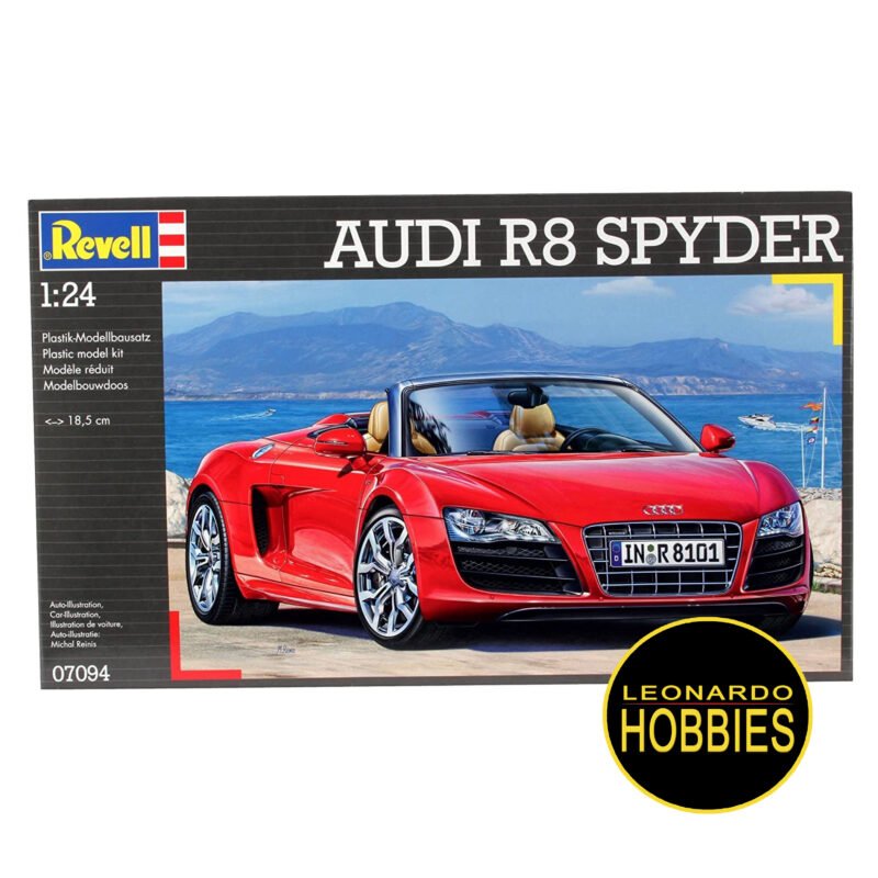Audi R8 Spyder Escala 1/24 Revell 07094