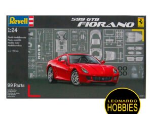 Ferrari 599 GTB Fiorano Escala 1/24 Revell 07310