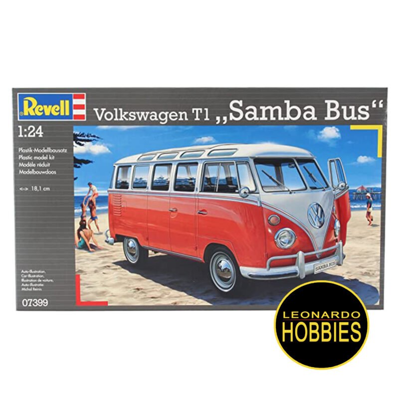 Volkswagen T1 "Samba Bus" Escala 1/24 Revell 07399