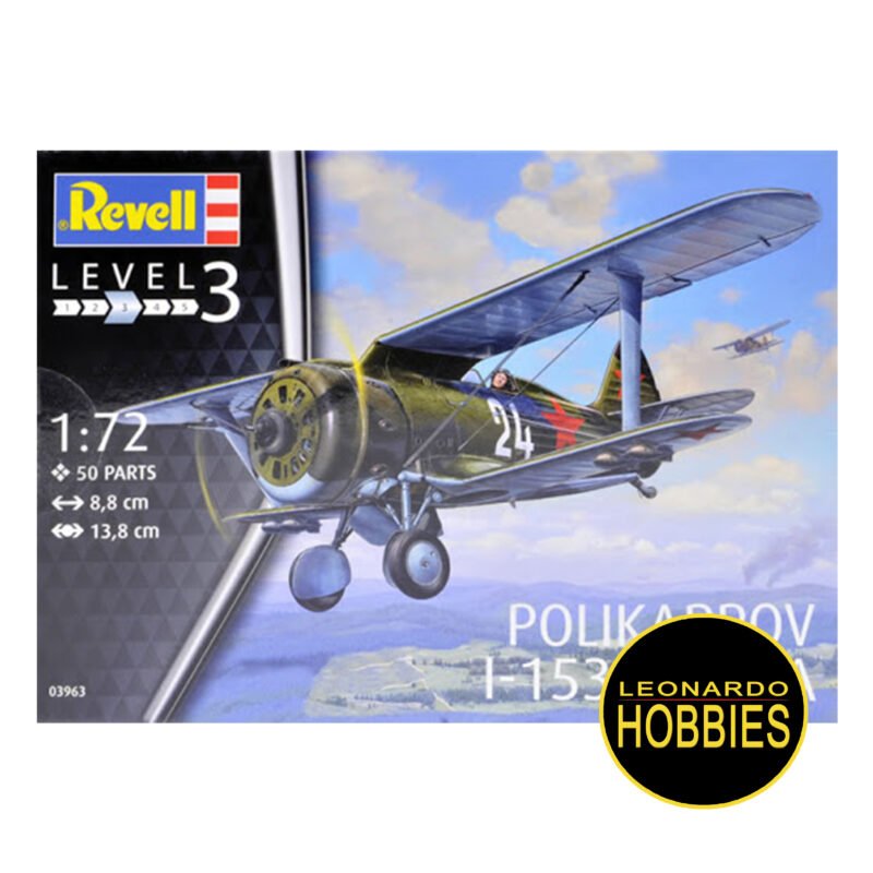 Polikarpov I 153 Chaika Escala 1/72 Revell 03963