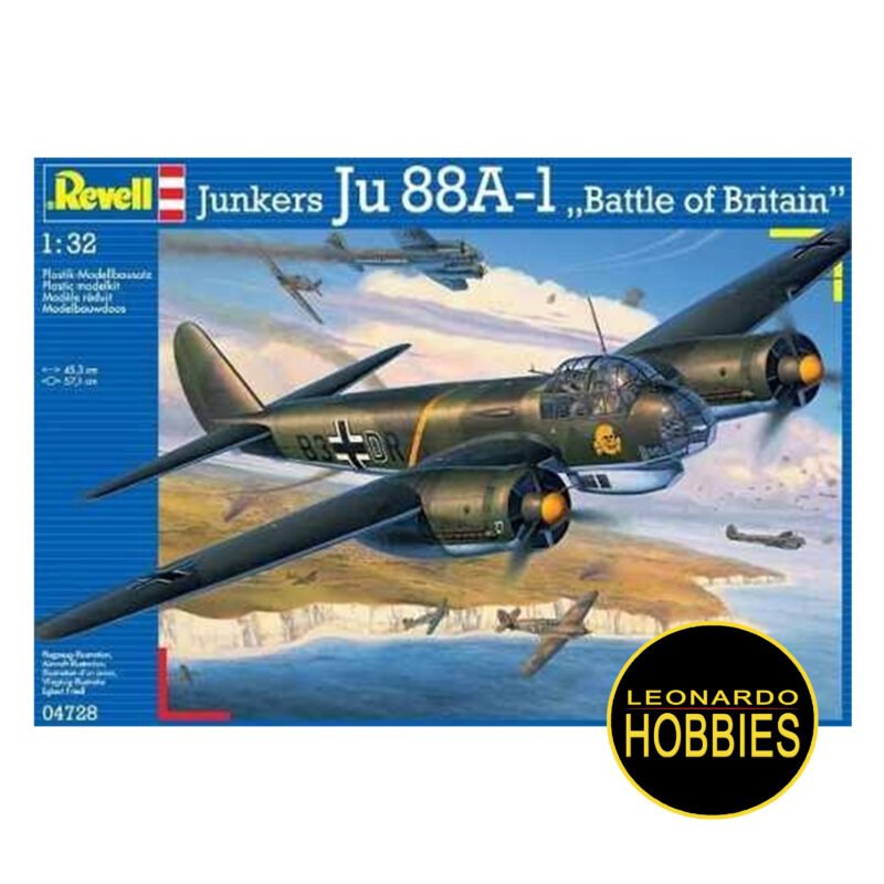 Junkers Ju 88A-1 Battle Of Britain Escala 1/32 Revell 04728