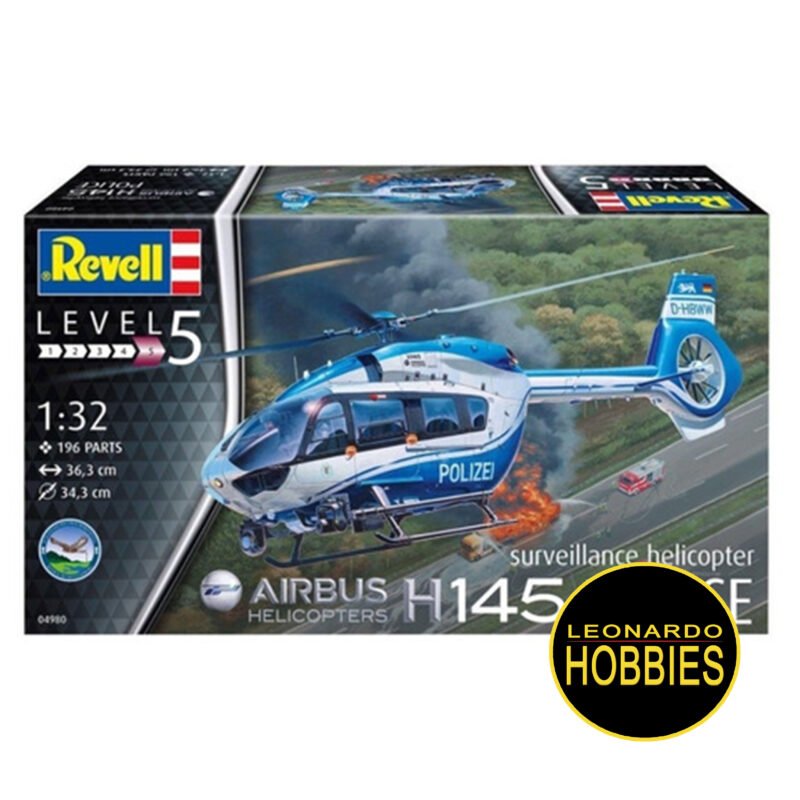 Airbus Helicopter H145 Police Escala 1/32 Revell 04980
