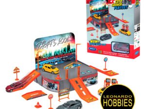 Welly City Garage Playset, Welly, Escala 1:60, Escala 1:64, Autos de Coleccion, Autos Die Cast, Autos a Escala, Pistas de Autos, Lanzadores de Autos, Rampas de Autos, Leonardo Hobbies Autos de Coleccion, Leonardo Hobbies Pistas de Autos, Leonardo Hobbies Welly