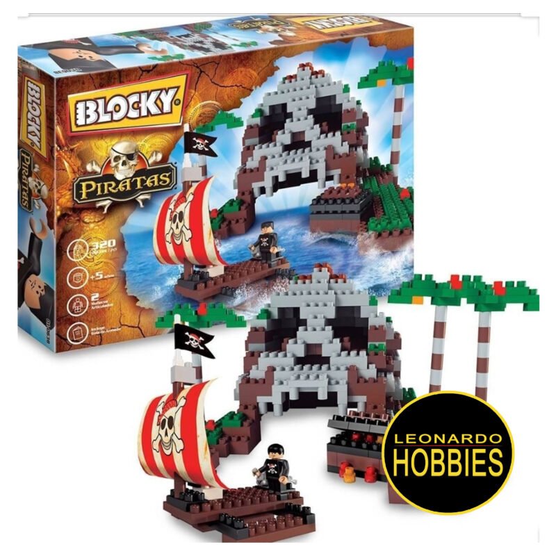Set Isla Pirata 320 piezas Blocky 0638 - Imagen 2