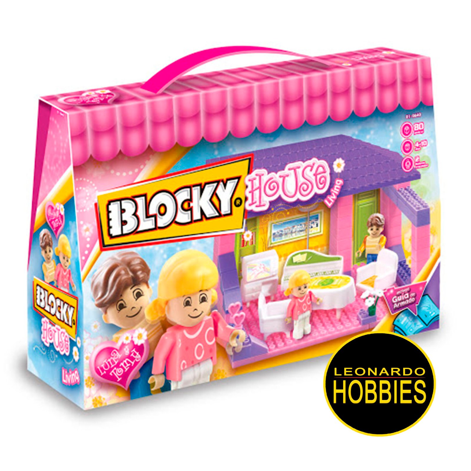 Set House - Living 80 piezas Blocky 0640