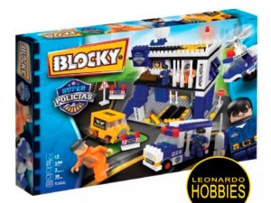 Set Súper Policías - Cuartel General 290 piezas Blocky 0672