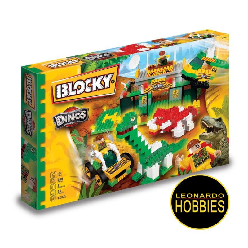Set Dinosaurios 260 piezas Blocky 0679