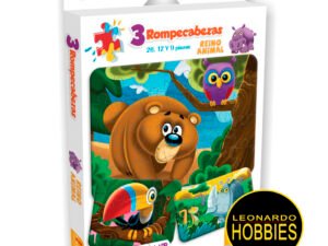 Reino Animal 3 Rompecabezas Bontus 727
