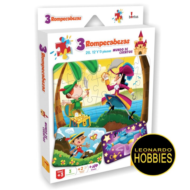 Mundo De Cuentos 3 Rompecabezas Bontus 728