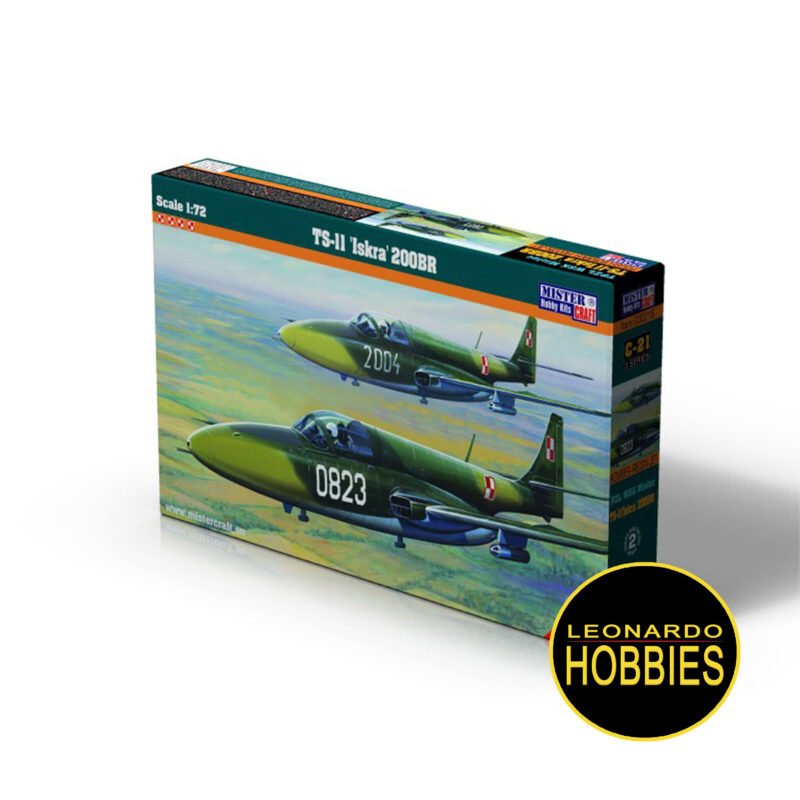 TS-11 Iskra 200BR Escala 1/72 Mistercraft C21