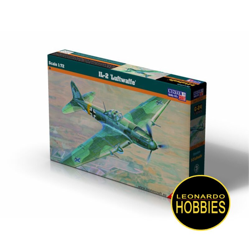 Il-2 "Luftwaffe” Escala 1/72 Mistercraft C24