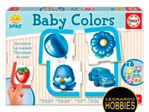 Baby Colors 6 Puzzles De 4 piezas c/u Educa 18038