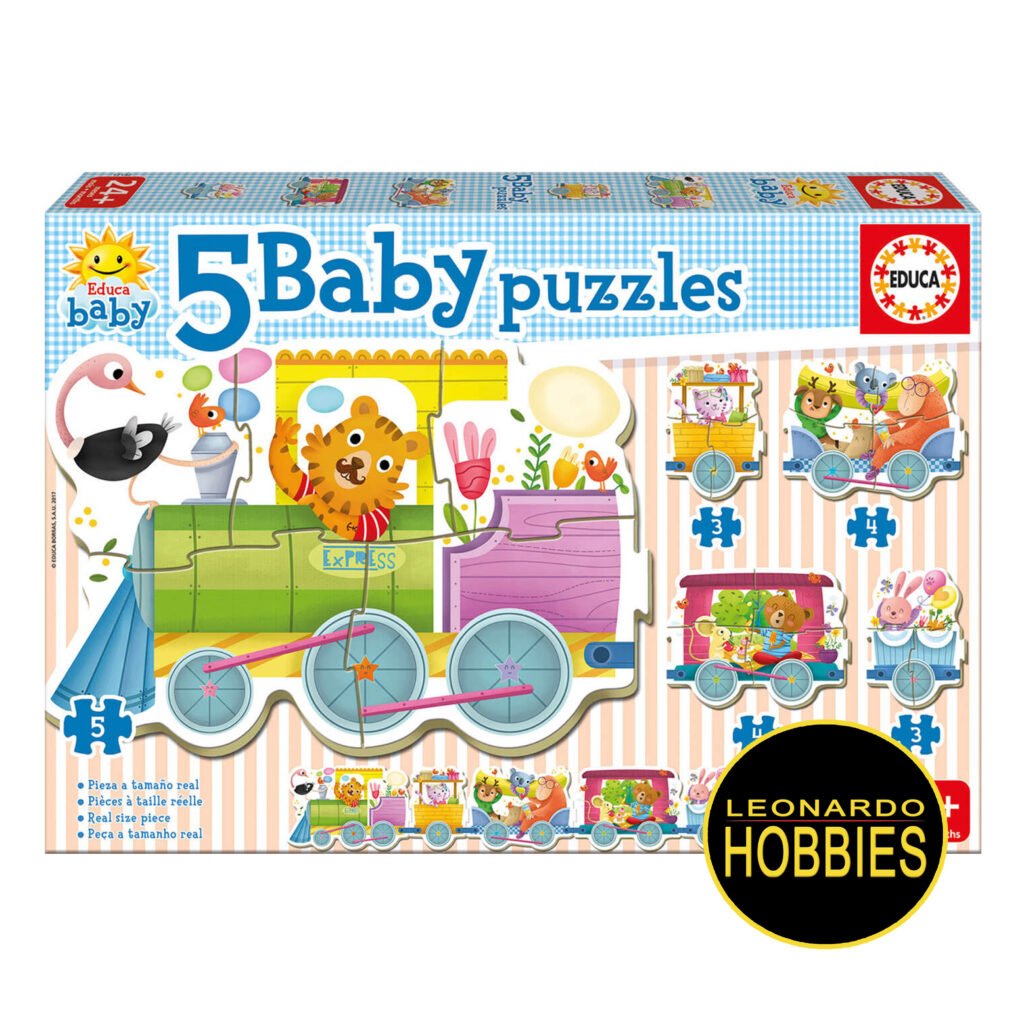 5 Baby Puzzles Educa 18049 – Leonardo Hobbies