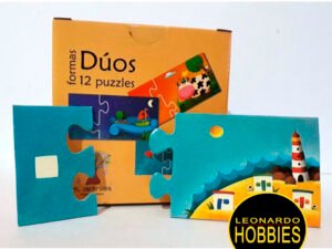 Formas Dúos 12 Puzzles Jacarandá 1204