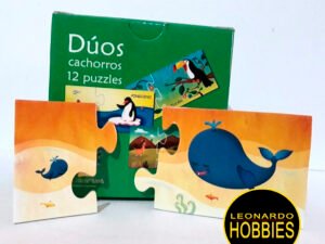 Dúos Cachorros 12 Puzzles Jacarandá 1205