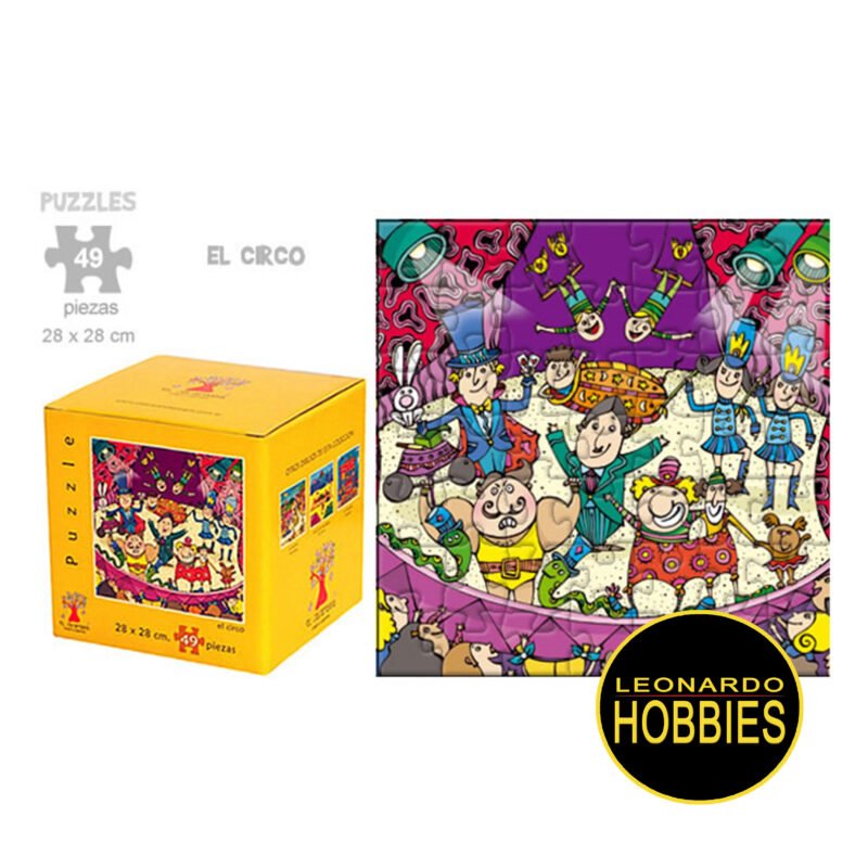 El Circo Puzzle 49 Piezas Jacarandá 4902
