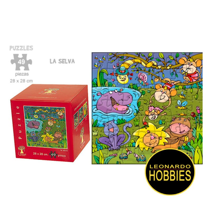 La Selva Puzzle 49 Piezas Jacarandá 4903