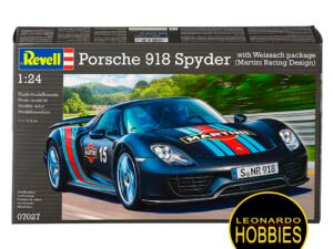 Porsche 918 Spyder With Weissach Package (Martini Racing Design) 1/24 Revell 07027