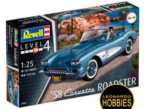 ´58 Corvette Roadster Escala 1/25 Revell 07037