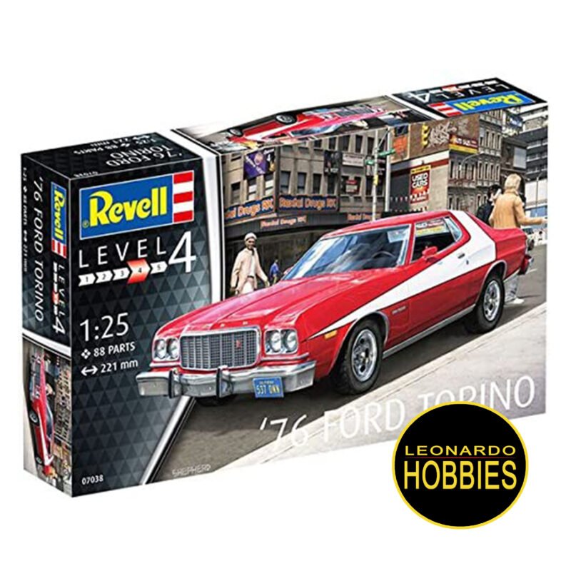 ´76 Ford Torino Escala 1/25 Revell 07038