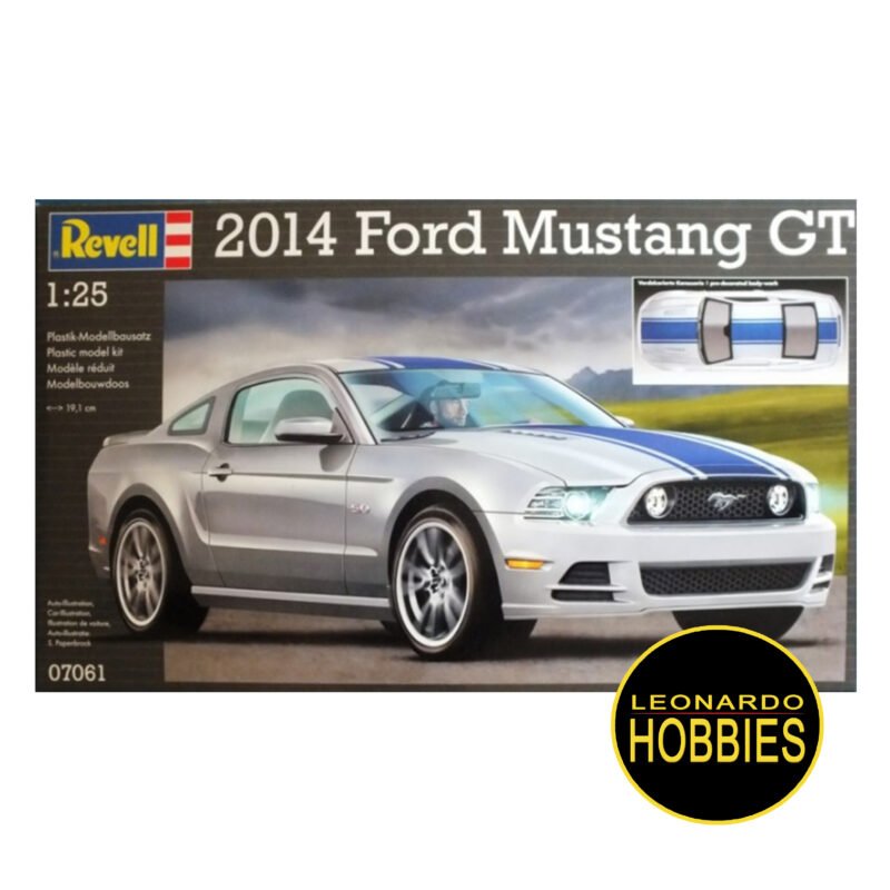 2014 Ford Mustang GT Escala 1/25 Revell 07061