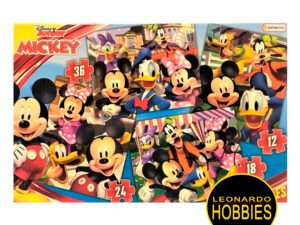 Mickey 4 Puzzles Tapimovil DCH07690