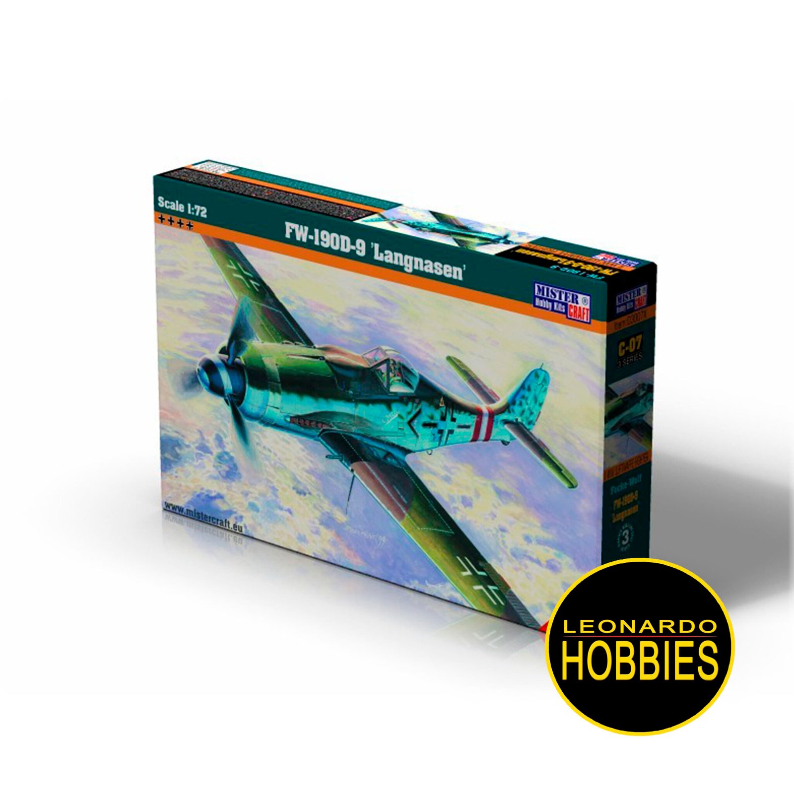 Fw-190D-9 "Langnasen" Escala 1/72 Mistercraft C07