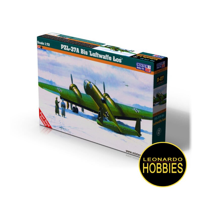 PZL P-37A Bis "Luftwaffe" Escala 1/72 Mistercraft D07