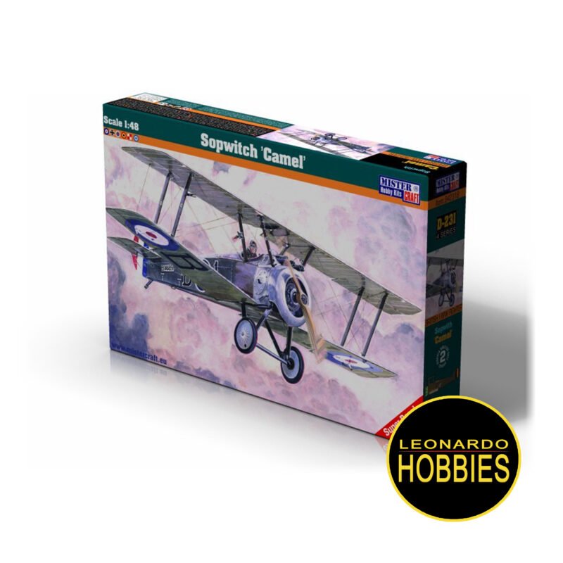 Sopwith "Camel” Escala 1/48 Mistercraft D231
