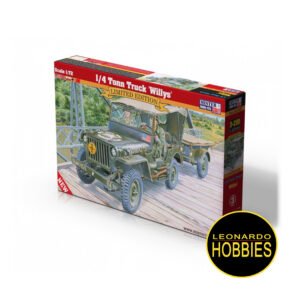 1/4 Tonn Truck "Willys" Escala 1/72 Mistercraft D299