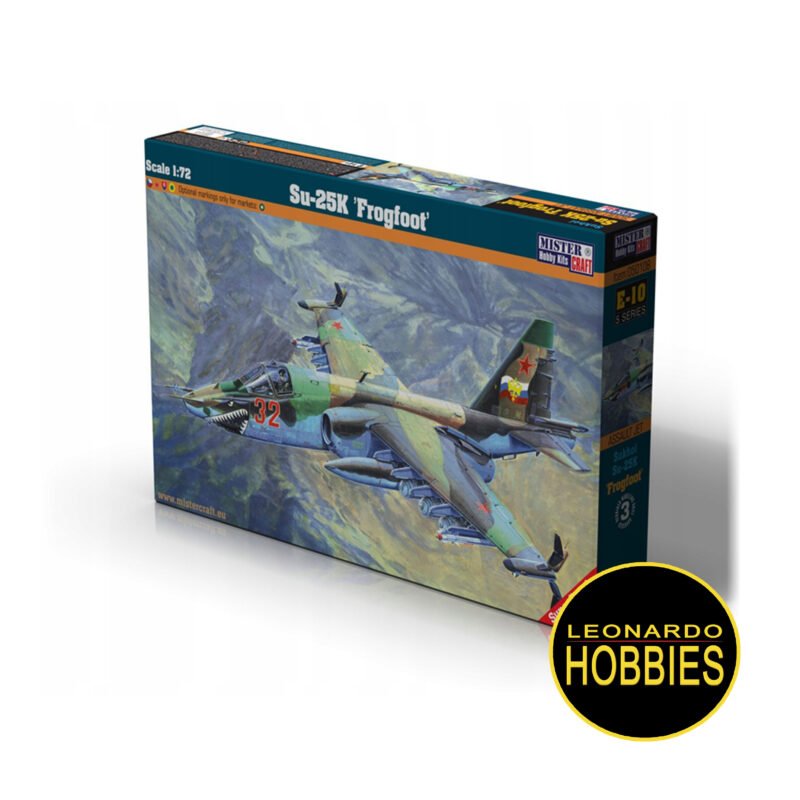 Su-25K Frogfoot Escala 1/72 Mistercraft E10