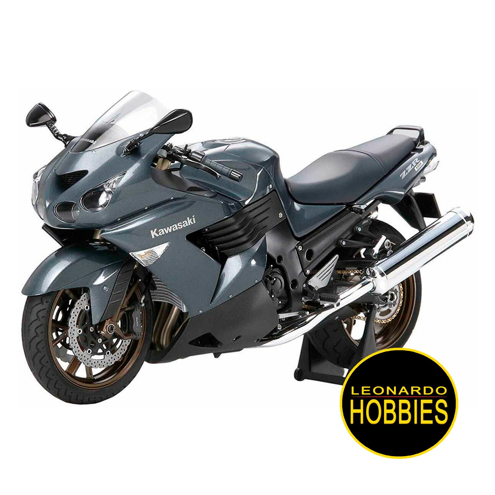 Kawasaki ZZR1400 Escala 1/12 Tamiya 14111 - Imagen 2