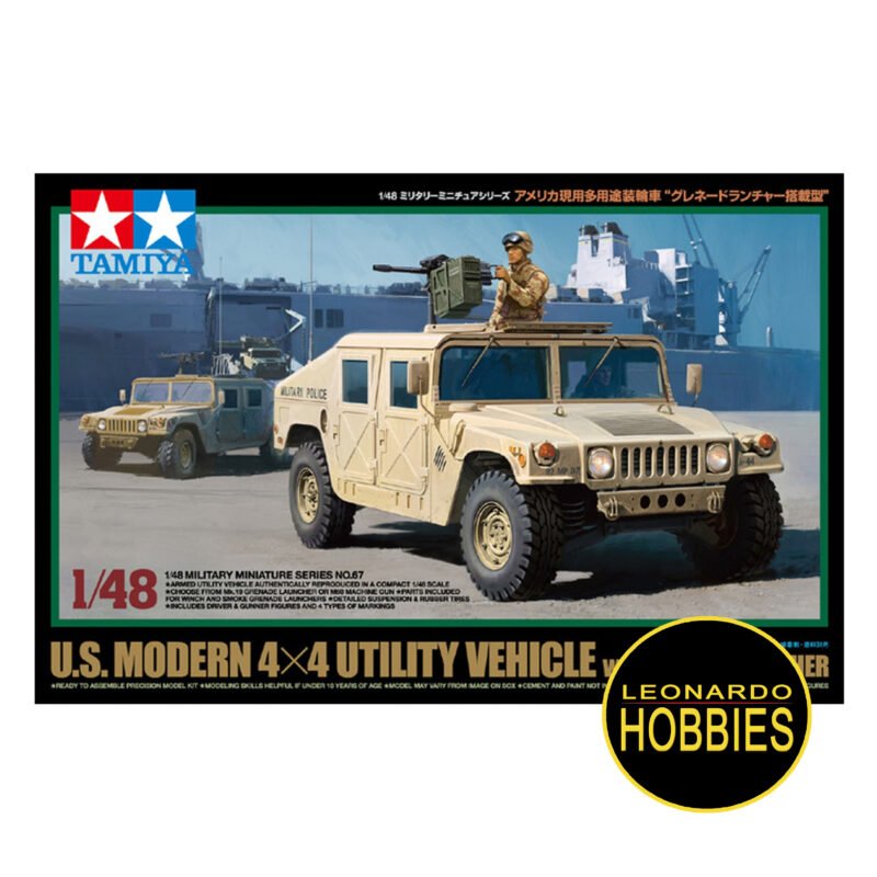 U.s Modern 4x4 Utility Vehicle Escala 1/48 Tamiya 32567