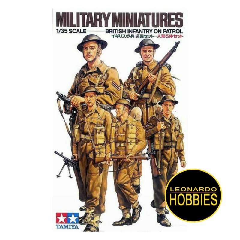 British Infantry On Patrol Escala 1/35 Tamiya 35223