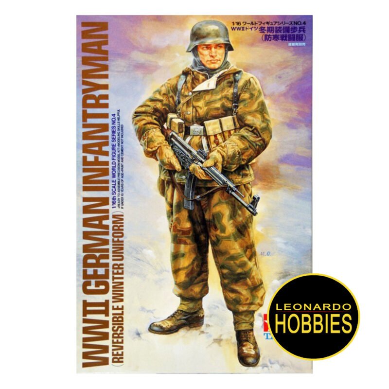 WWII German Infantryman Escala 1/16 Tamiya 36304