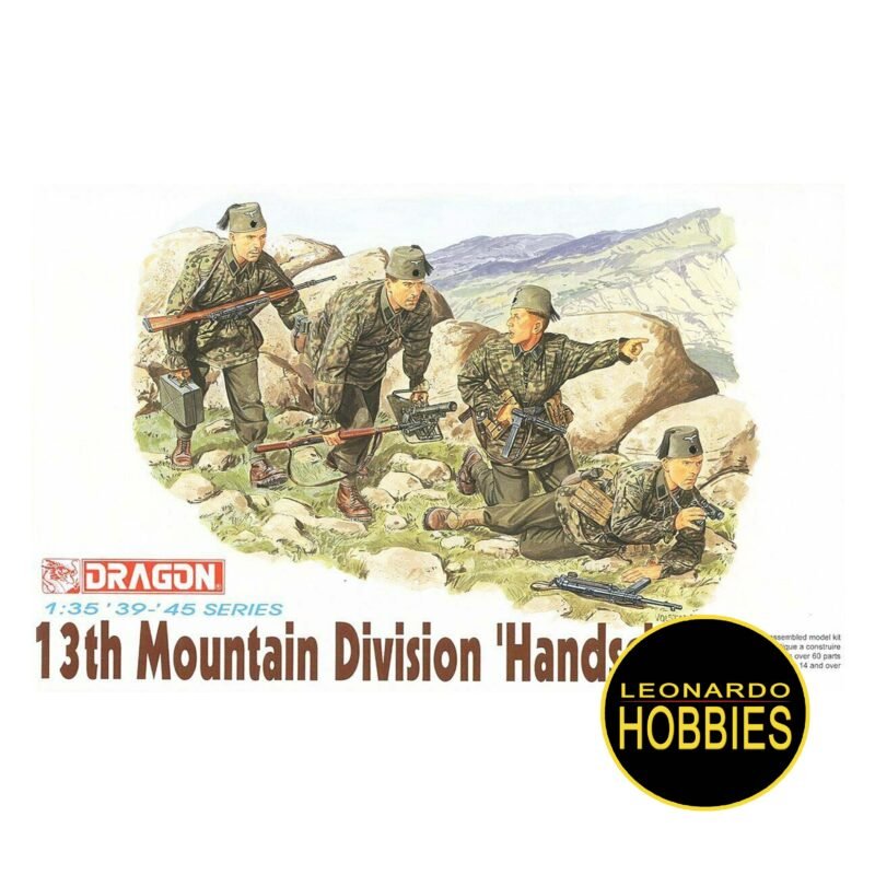 13th Mountain Troop Handschar Escala 1/35 Dragon 6067