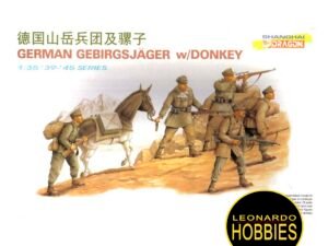 German Gebirgsjäger w/donkey Escala 1/35 Dragon 6078