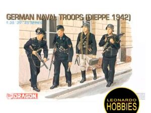 German Naval Troops Dieppe 1942 Escala 1/35 Dragon 6087