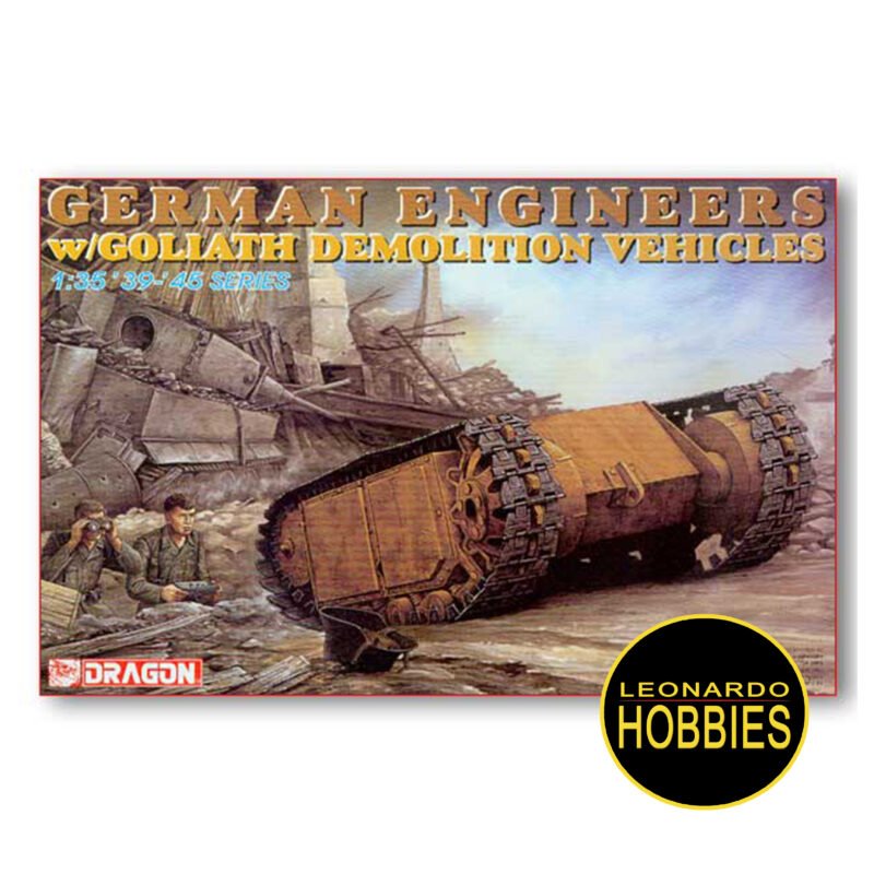 German Engineers w/Goliath Demolition Vehicle Escala 1/35 Dragon 6103