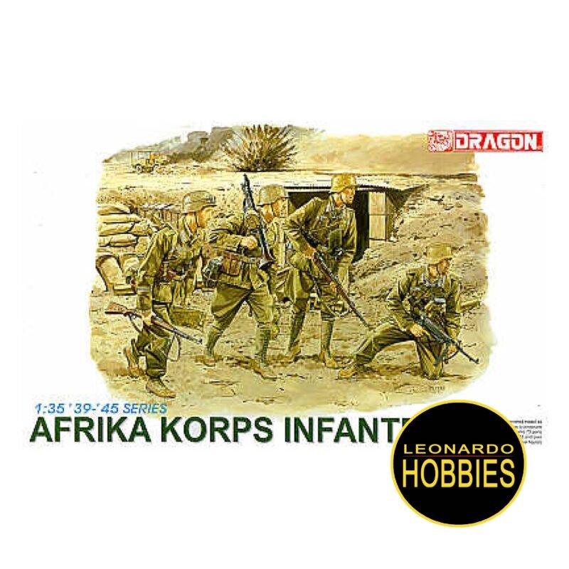 Afrika Korps Infantry Escala 1/35 Dragon 6138