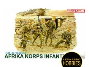 Afrika Korps Infantry Escala 1/35 Dragon 6138