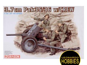 3,7cm Pak35/36 w/ Crew Escala 1/35 Dragon 6152
