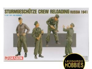 Sturmgeschutze Crew Reloading (Russia 1941) Escala 1/35 Dragon 6192