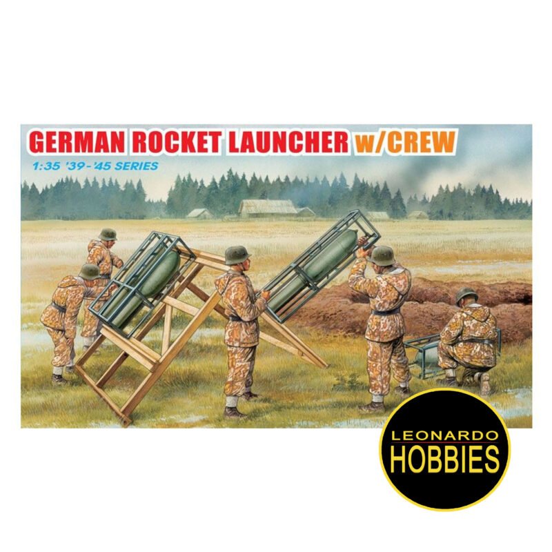 Rocket Launcher w/Crew Escala 1/35 Dragon 6509