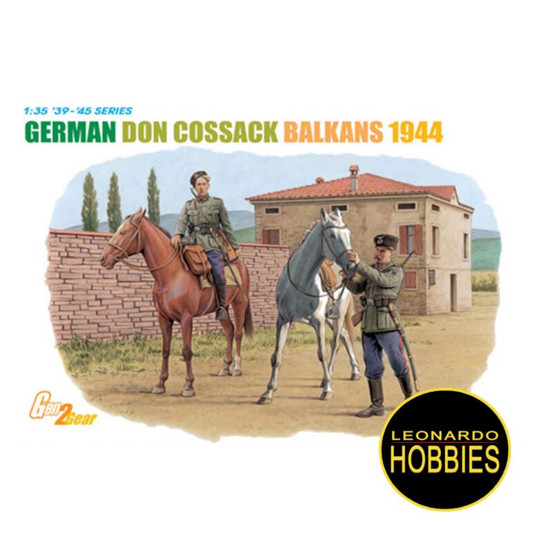 German Don Cossack (Balkans 1944) Escala 1/35 Dragon 6588