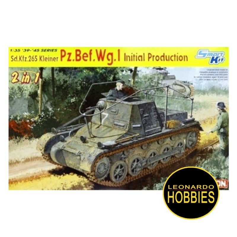 Sd.Kfz. 265 Kleiner Pz.Bef.Wg.I (Smart Kit 2 in 1) Escala 1/35 Dragon 6597