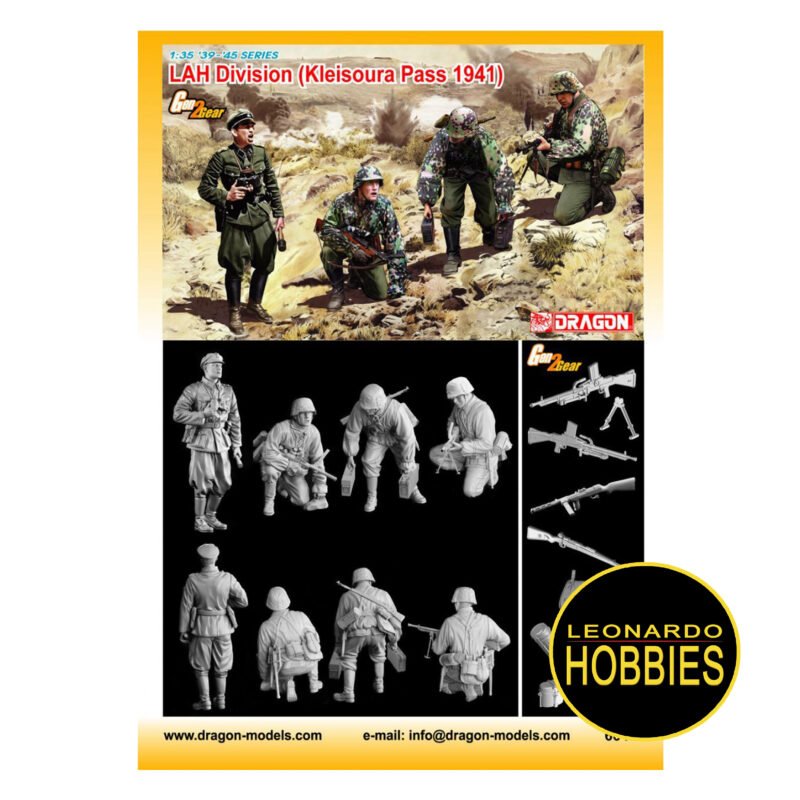 Lah Divison Kleisoura Pass 1941 Escala 1/35 Dragon 6643 - Imagen 2
