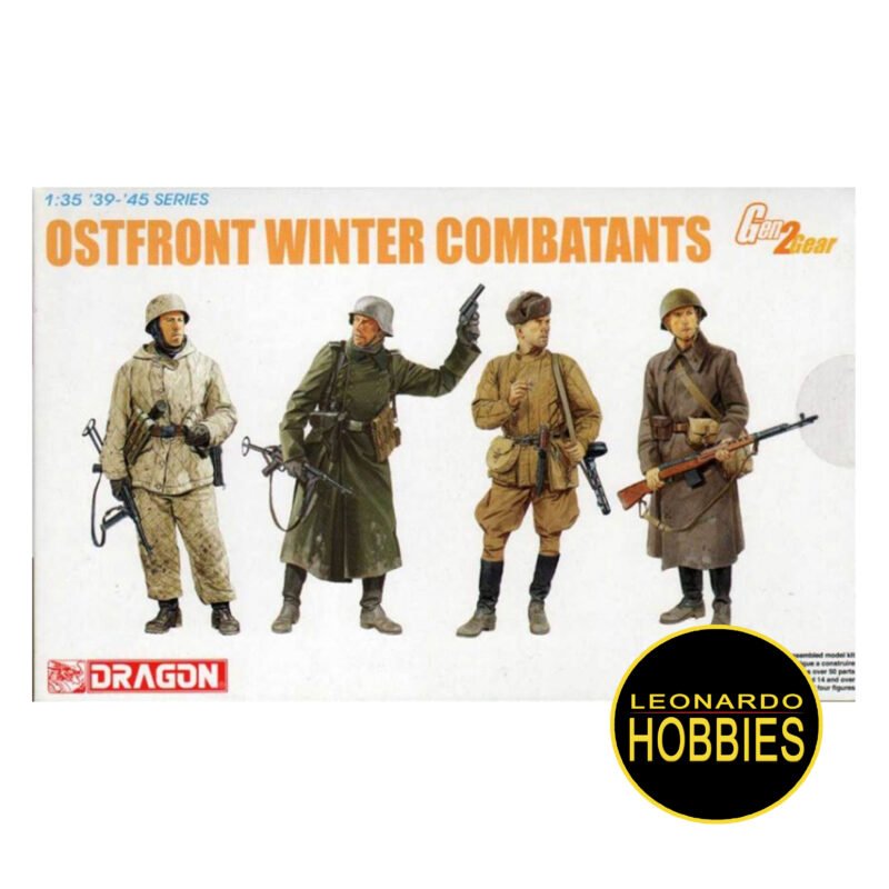 Ostfront Winter Combatants Escala 1/35 Dragon 6652
